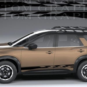 Premium Vehicle Side Graphics for Pathfinder R53 2022-2026 Die Cut Vinyl Stickers