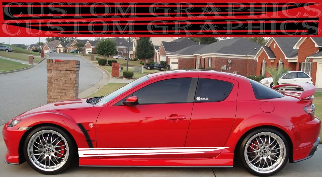 Mazda Rx8 Custom Red