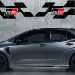Premium Vinyl Sticker Decals Compatible With Corolla Rear Design BFF