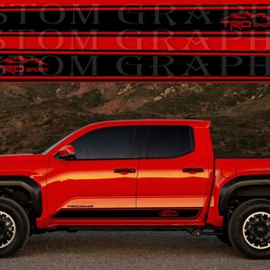Premium Vinyl Sticker Compatible with Tacoma Best Classico Design All Models Exclusive car decals