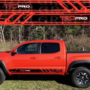 Premium Quality Vinyl Sticker Compatible with Tacoma All Models Unique Line Design Car personalization stickers decals