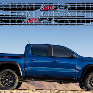 Colorado Z71 Vinyl Decal: Cabin Line Design Car Stickers