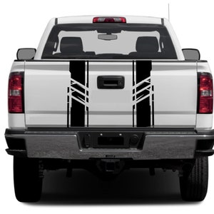 Tailgate Decals Unique Design Line Vinyl decals Compatible with Sierra