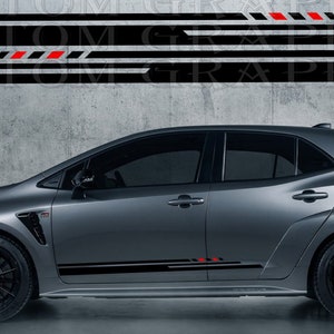 Premium Vinyl Sticker Compatible With Corolla Tuning Design