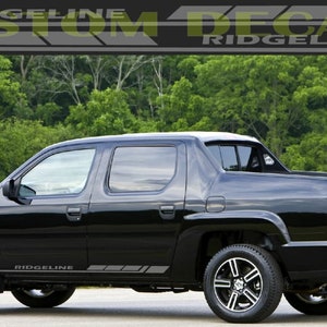 2x Splash Decal Block Design Line Vinyl stickers Compatible with Honda Ridgeline