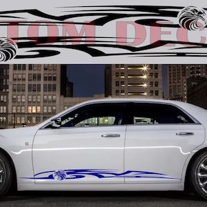 Premium Quality Stickers Compatible with Chrysler All Models Eagle Logo Design  Car styling decals Graphic car stickers