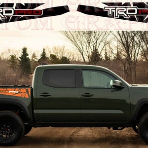 New Skull Design Back Rear Decal Sticker Vinyl Compatible with Tacoma All Models