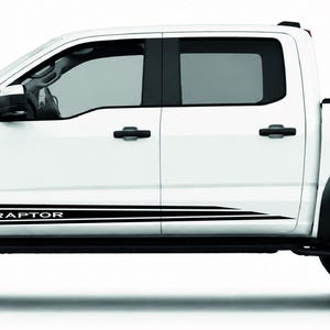 Raptor F150 Vinyl Decal Stickers: Classic Line Design