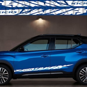 Unique Design Line Decal Sticker Vinyl Compatible with Nissan Kicks All Models