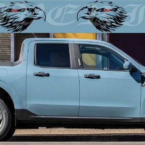 2x Best Quality Vinyl Sticker Compatible With Maverick Eagle 4X4 Design BFF