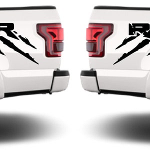 Classic Design Rear Decal Sticker Vinyl Sport Compatible with Raptor F150 All Models size