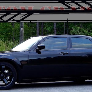 Premium Quality Stickers Compatible with Chrysler All Models Sport Line Design Car styling decals Automotive decals