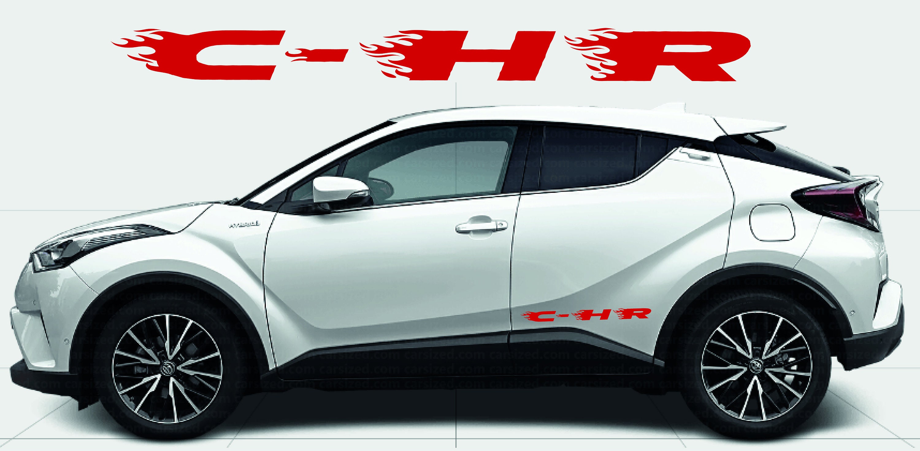 Toyota C Hr Sticker - Etsy