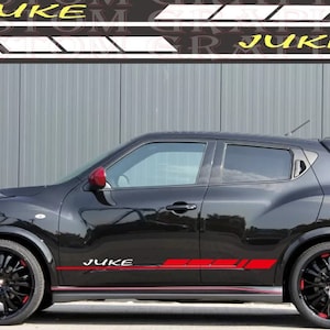 Juke Vinyl Decal Stickers: New Block Line Design, Auto Vehicle Enhancement