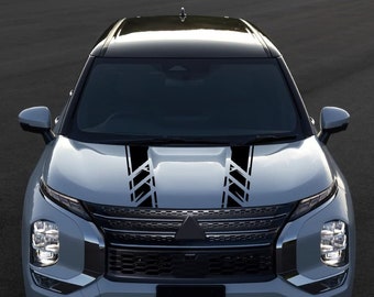 Outlander Hood Stripe Vinyl Decal Set, Custom Design