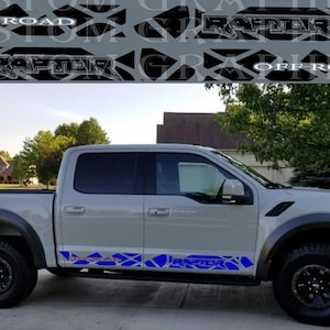Off Road Design Door Decal Sticker Vinyl Sport Compatible with Raptor F150 All Models size