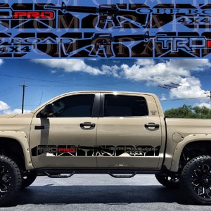 Premium Quality Vinyl Sticker Compatible with Tundra All Models Size M16 pro Design Car styling decals Easy Application