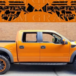 Premium Quality Vinyl Sticker Compatible with Raptor F150 Unique Cabin Design Best man gift Decorative car decals