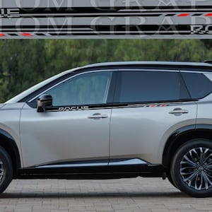 Premium Stickers Compatible With Rogue X-Trail New Unique Up Line Design