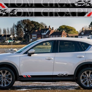 CX-5 Vinyl Decal Sticker Set: Unique Line Design Car Graphics
