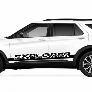 Unique Design Line Decal Sticker Vinyl Compatible Explorer ST Line 2022