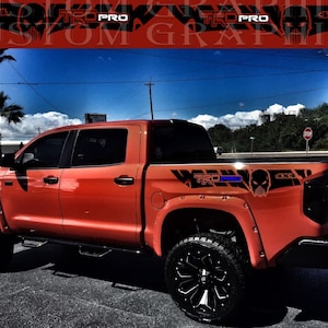 Premium Quality Vinyl Sticker Compatible with Tundra All Models New Man PRO Design Car styling decals Vehicle Enhancement Easy Application