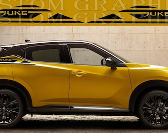 Juke Car Decals: PVC Vinyl Stickers, Rear Design