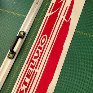 Stelvio Vinyl Decal Sticker Set - Custom Design Line