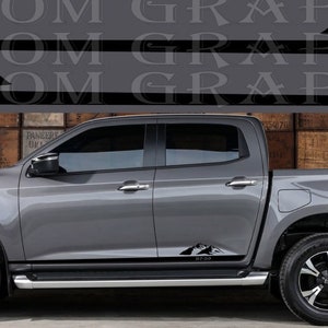 Mountain Design with classic Decal Sticker Vinyl Compatible with BT-50 Decorative car decals