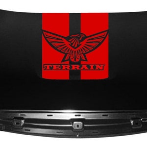 Hood Eagle Unique Design Line Vinyl decals Compatible with Terrain Denali