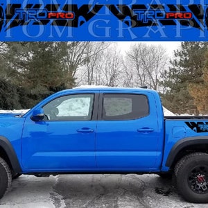 New Unique Man Design Rear Decal Sticker Vinyl Compatible with Tacoma All Models
