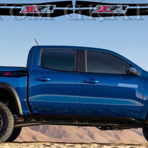 Colorado Z71 Vinyl Decal Set: New Cabin Line Design