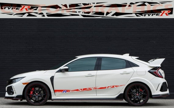 Honda civic vinyl graphics deals