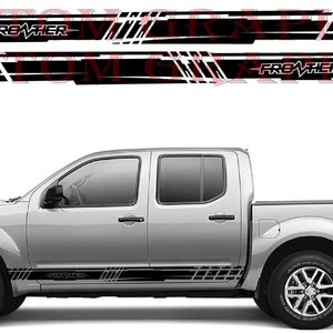 Racing Stripes Best line Design Line Vinyl stickers Compatible with Frontier