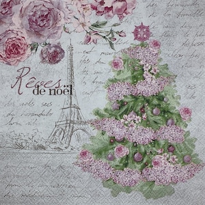 A Single Napkin for Decoupage – Individual Paper Napkin for Junk Journal, Crafting, Scrapbooking, DIY Gifts & Altered Art