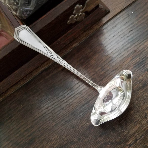 W.M.F Gravy Ladle-Sauce Ladle-Wine Ladle,Antique Silver Plate, Dining & Serving