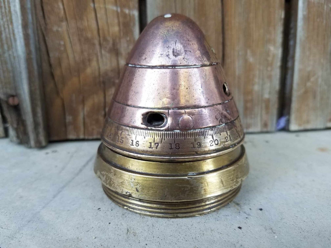 War Shell Timer Buy WW1 English Artillery Shell Timer Fuse With Impact Damage, English ...