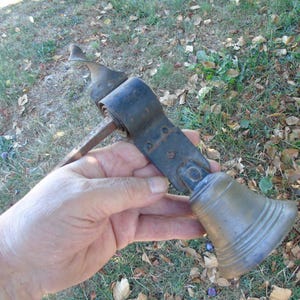 Antique Small French Shop Bell -Door Bell