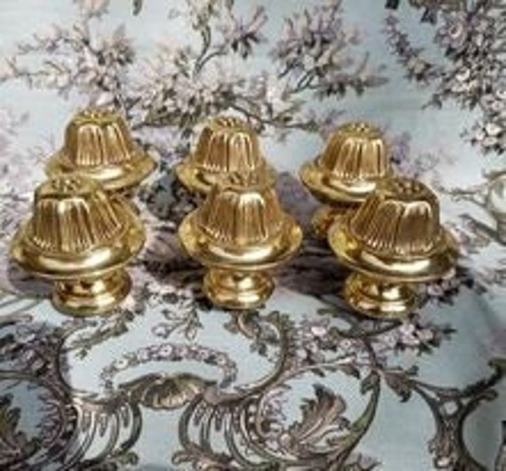 6 Finitions Vintage en Laiton Français Rideaux, Habillage de Fenêtre Français, Rideaux Décoration In