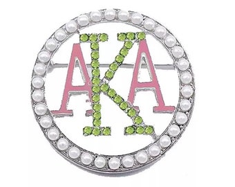 For ALPHA KAPPA ALPHA “ Vote It’s A Serious Matter ” Pin Brooch 