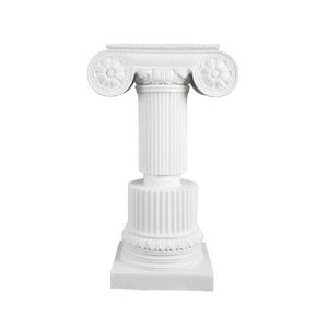 Pedestal Column - Handmade Decorative Miniature Pillar, Elegant Rustic Accent for Home Decor, Classic Tabletop Ornament, Architectural Piece