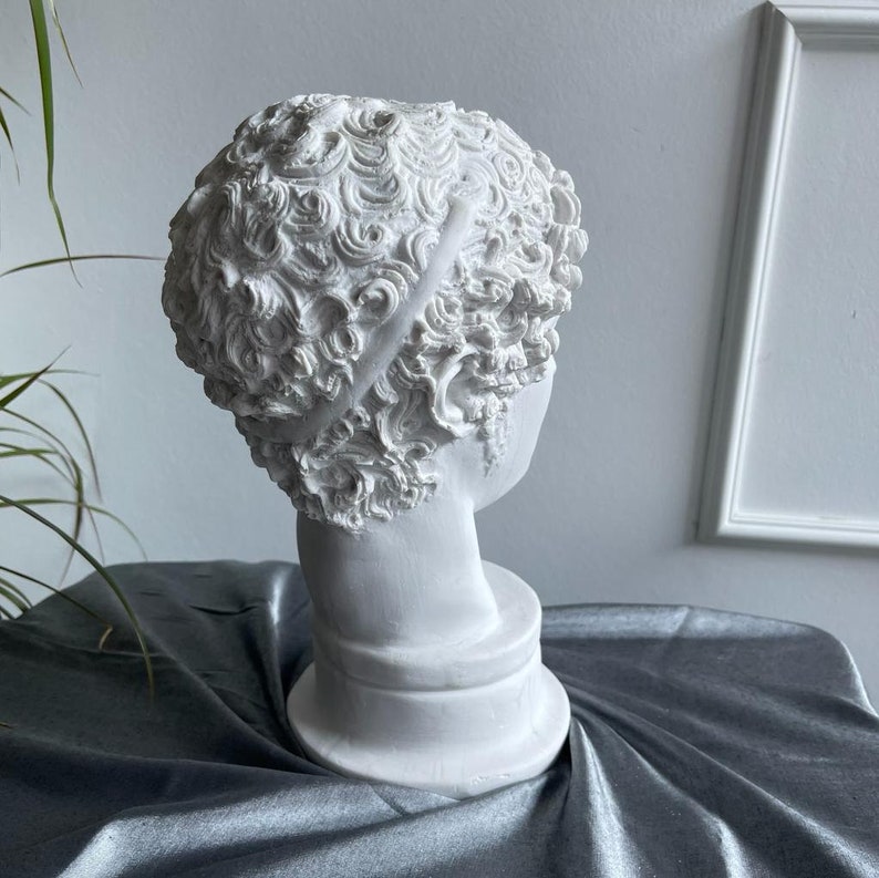 Hermes Bust Statue Greece Bust Pop Art Sculpture Hermes Etsy