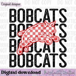 Neon Bobcats Digital Download
