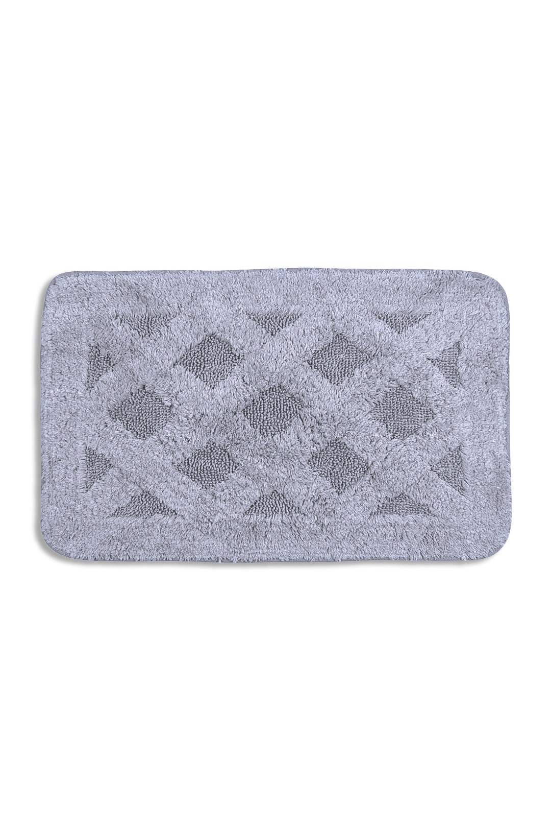 Luxury Organic Cotton Bath Mat, Super Soft Tufted Kitchen Floor Mat for