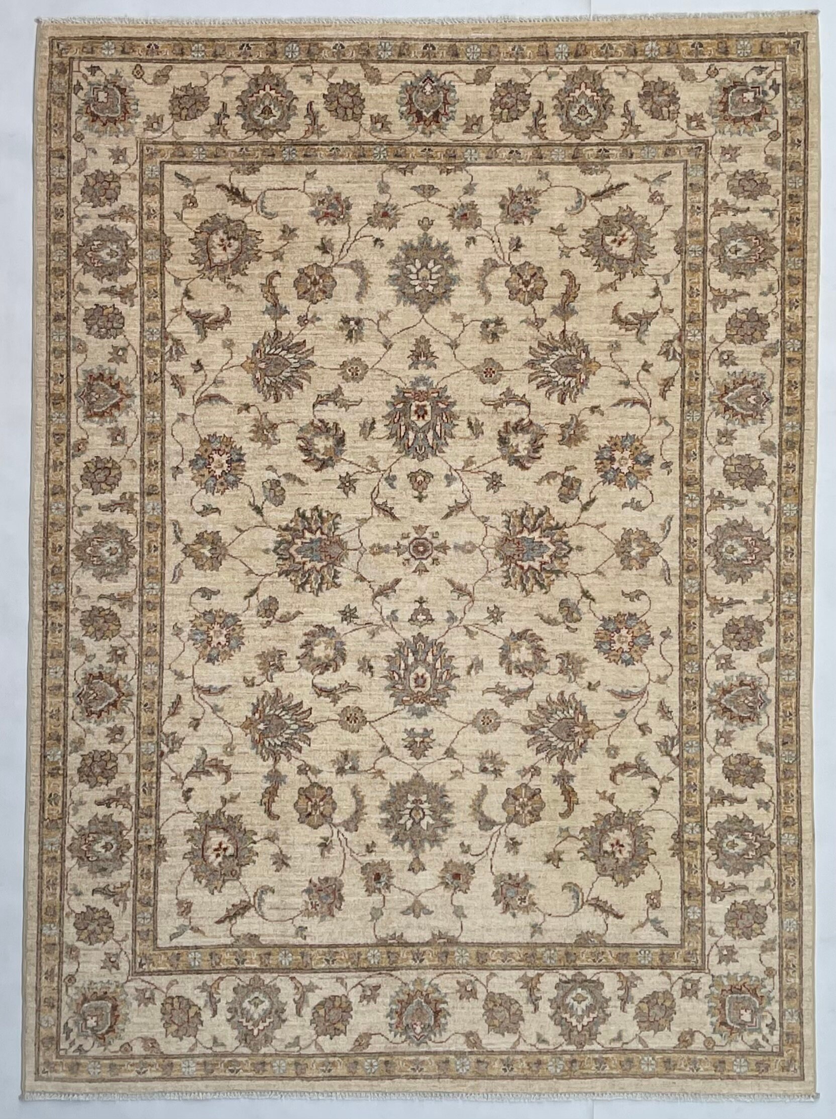 Ziegler Area Rug 5x8 Hand-knotted With Organic Dyes & Hand-spun Wool ...