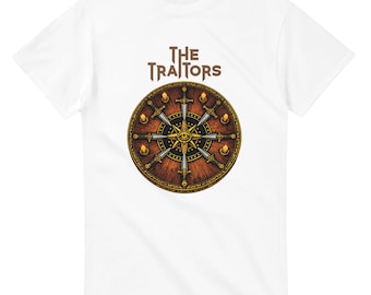 Unisex-T-Shirt mit Rundhalsausschnitt aus der TV-Serie „Die Verräter“ | Gildan® 5000