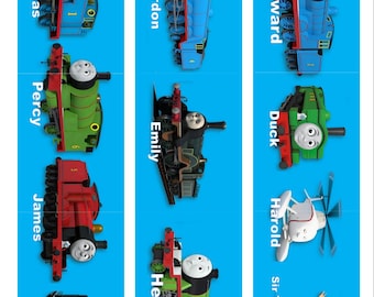 Thomas The Tank Lokomotive Essbarer Geburtstagskuchen Streifen | Kuchenband