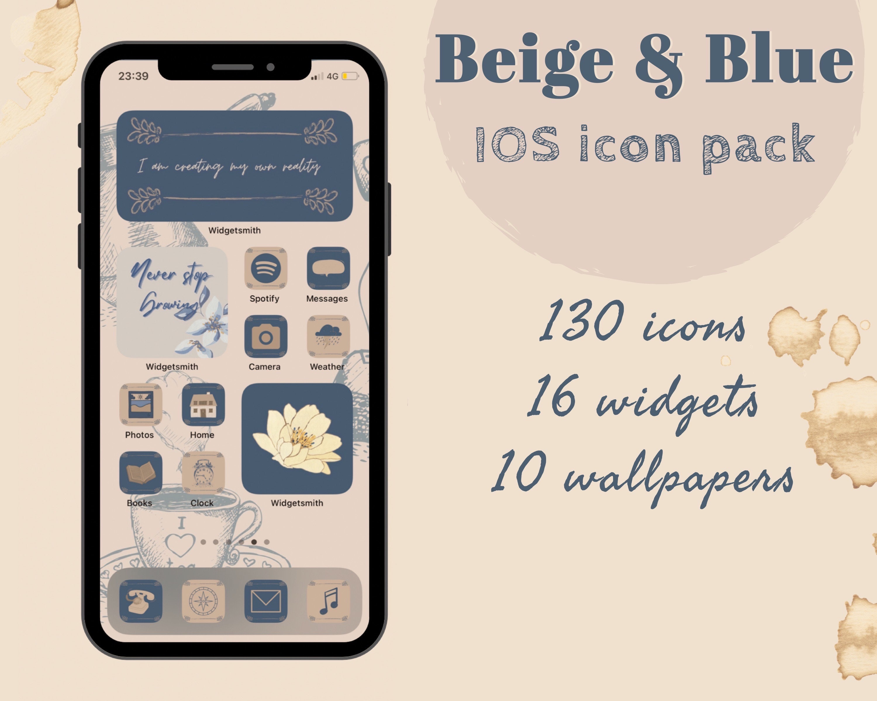 kitty beige icon 🫶🏼 in 2023  Beige icons:), Widget icon, Red aesthetic