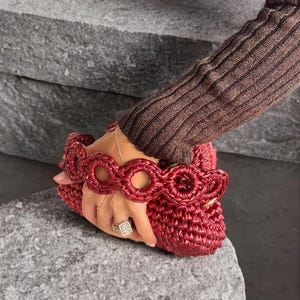 Gehäkelte Clutch-Tasche, glänzende Tasche, metallische Garntasche, Mini-Clutch-Tasche, Mini-Tasche, handgemachte Stricktasche