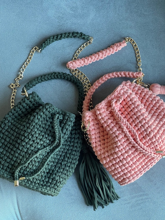 Knitted sling clearance bag